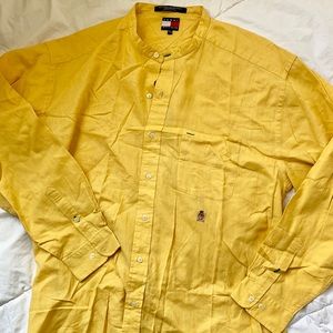 HOST PICK❗️Hilfiger Linen Stand Collar | XL